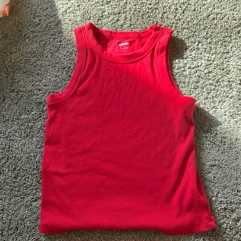 Kids Red Tank Top